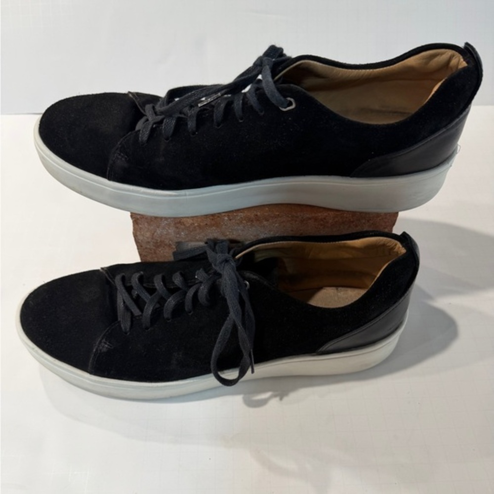 Allan-02 Black Suede Sneakers